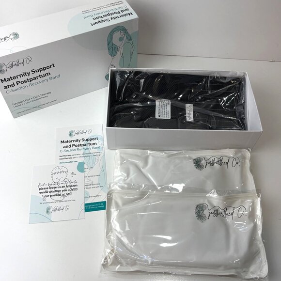 Justbirthed Maternity Postpartum C-Section Recovery Band Hot Cold Therapy Open B - Picture 3 of 5